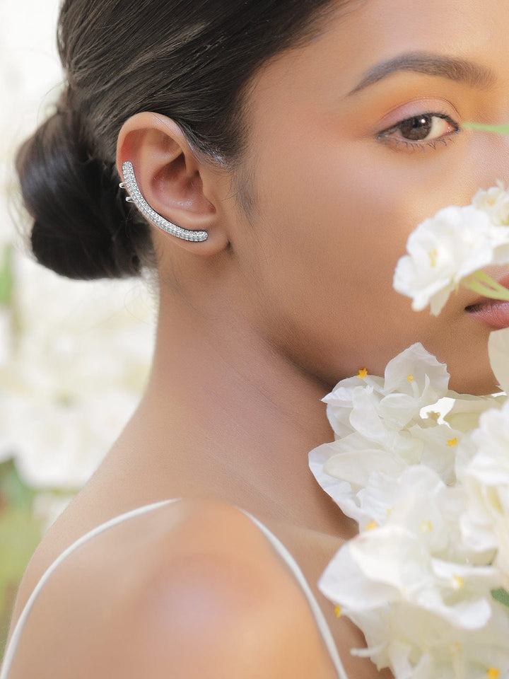 American Diamond Zirconia Earcuffs