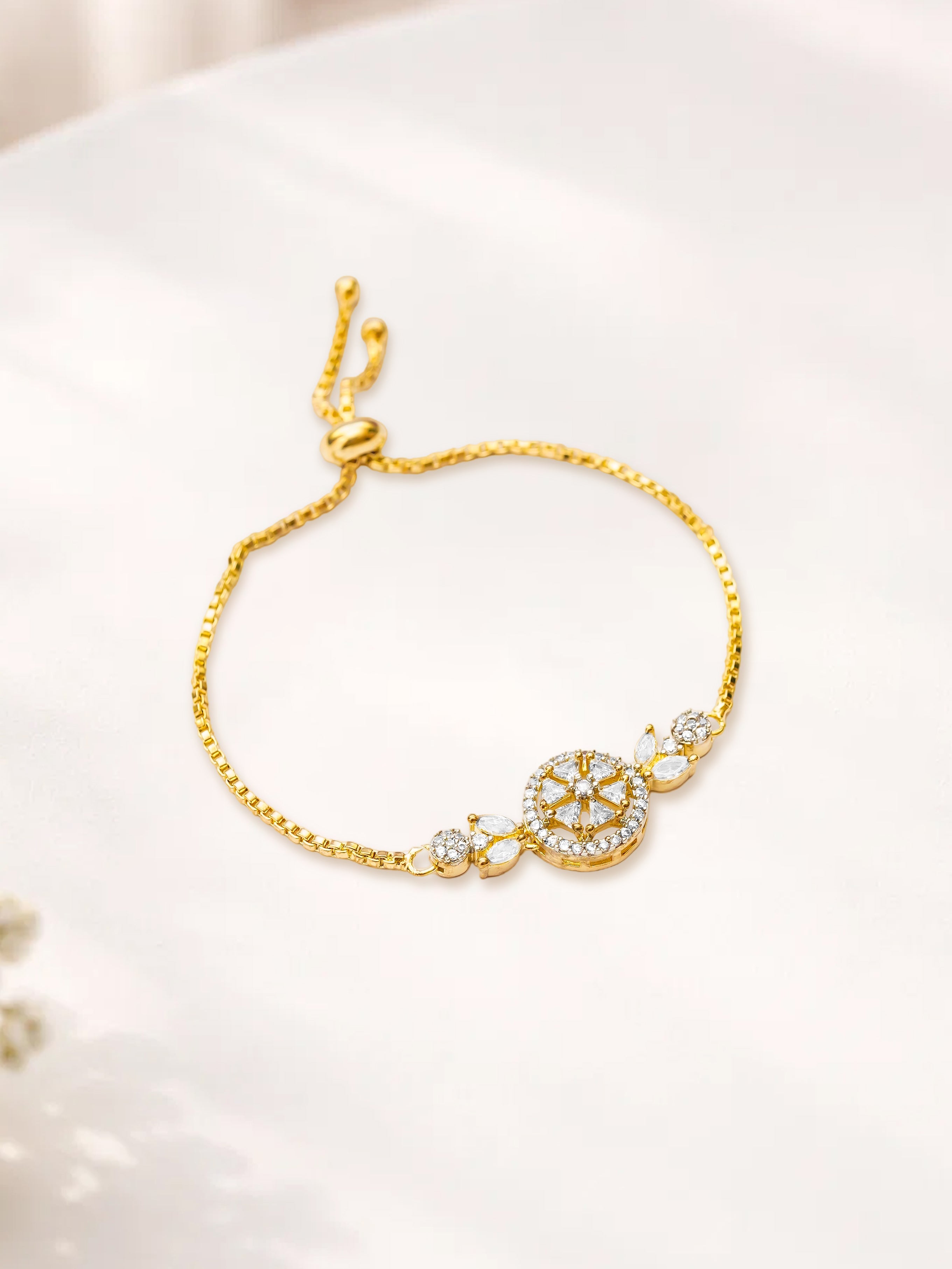 Delicate Flora Bracelet & Perfume Gift Box