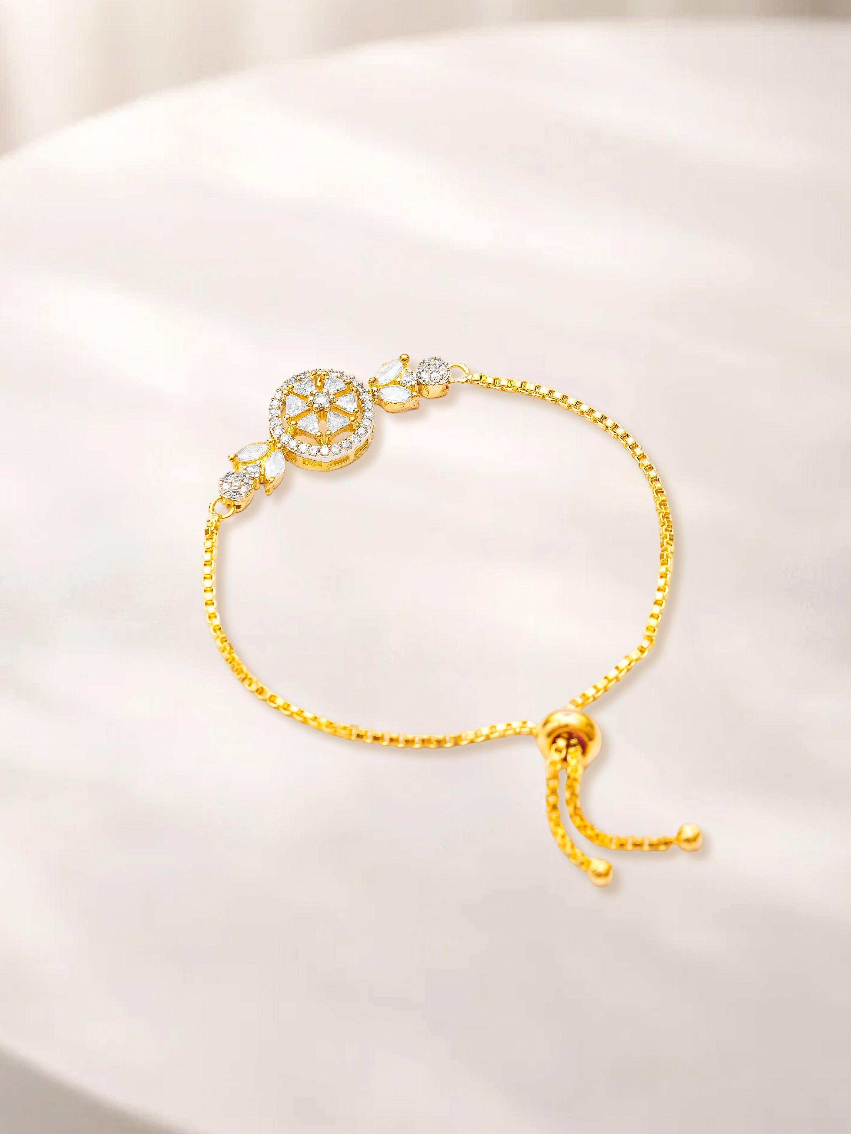 Delicate Flora Bracelet & Perfume Gift Box