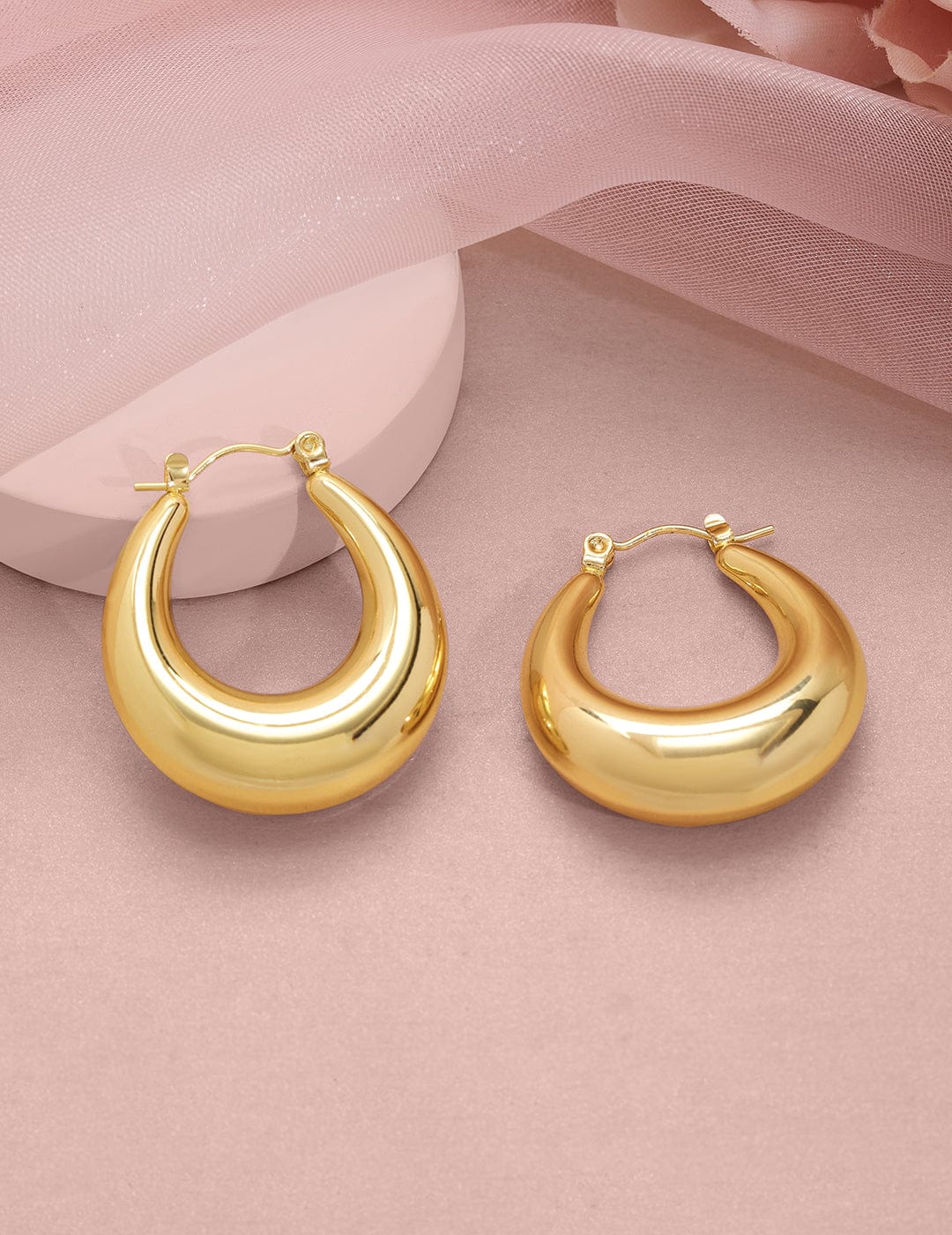 Gold Hoop Earrings