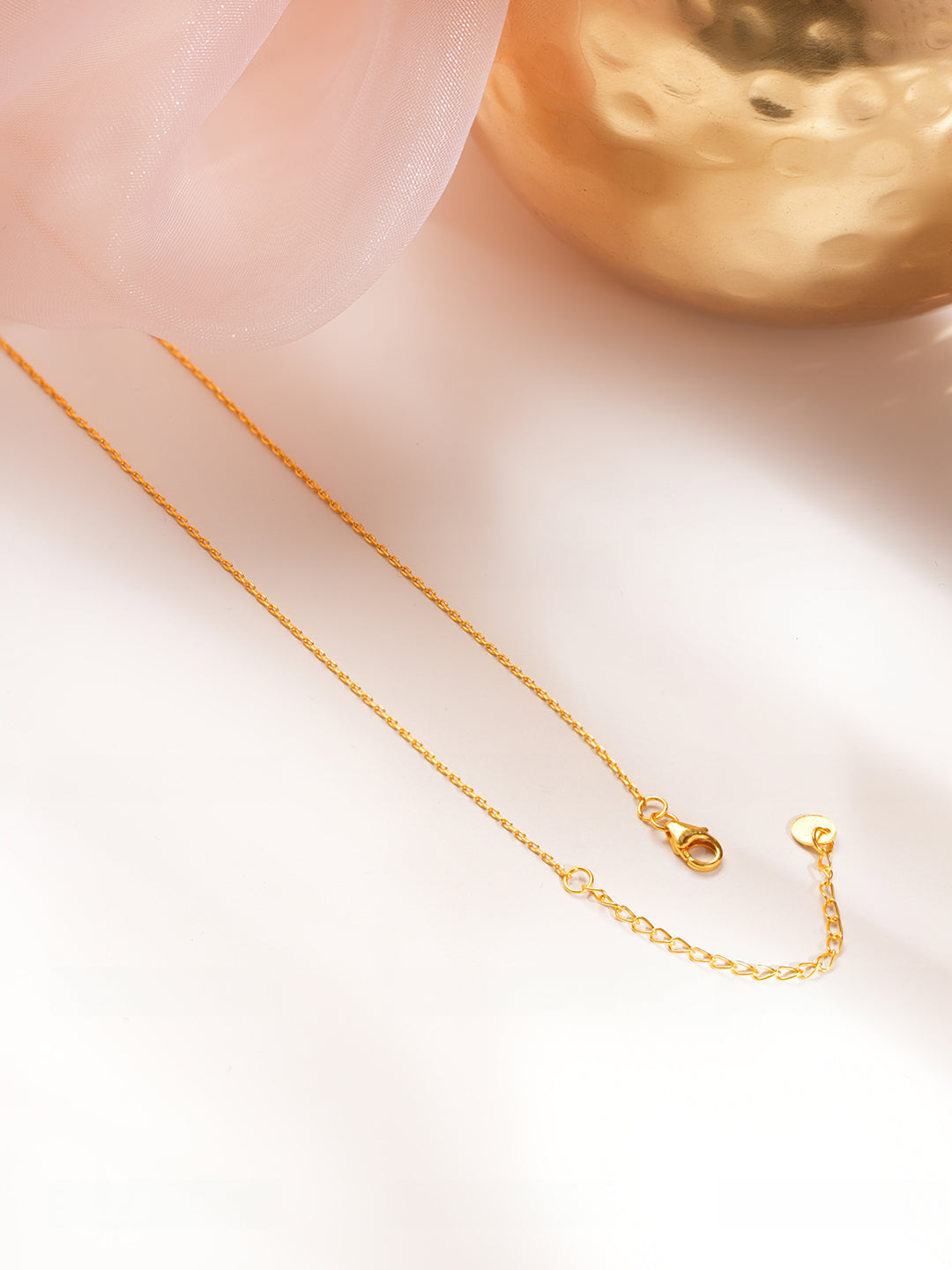 925 Fine Silver Minimal Diamond Bar Necklace