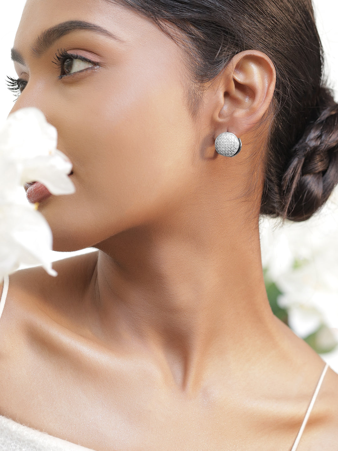 Stunning White American Diamond Zirconia Studs
