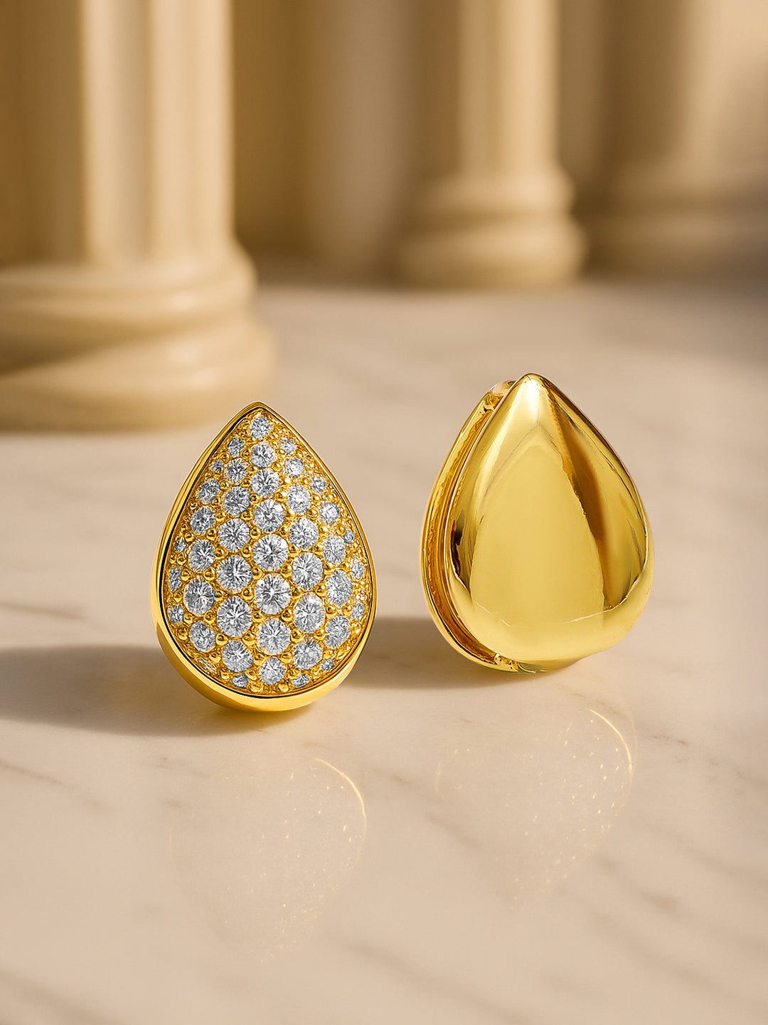Chic Almond Shaped Studs