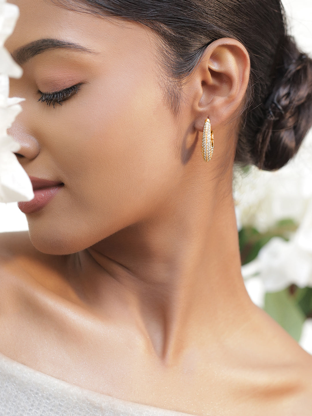 Everyday Spark Hoop Earrings