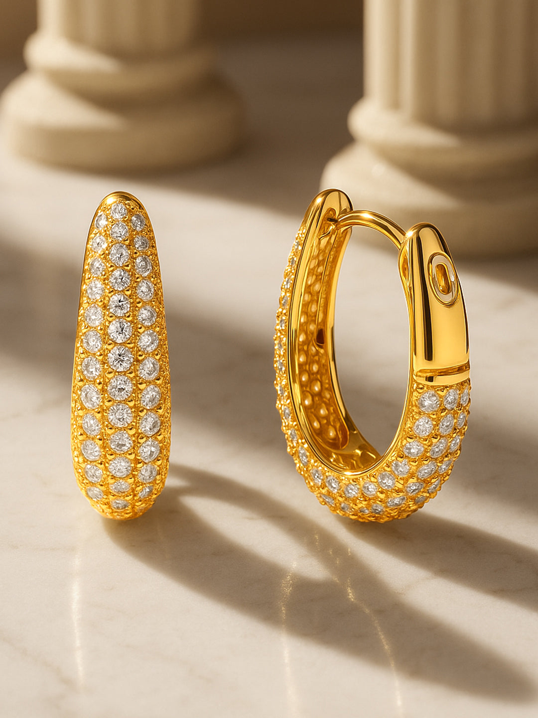 Everyday Spark Hoop Earrings