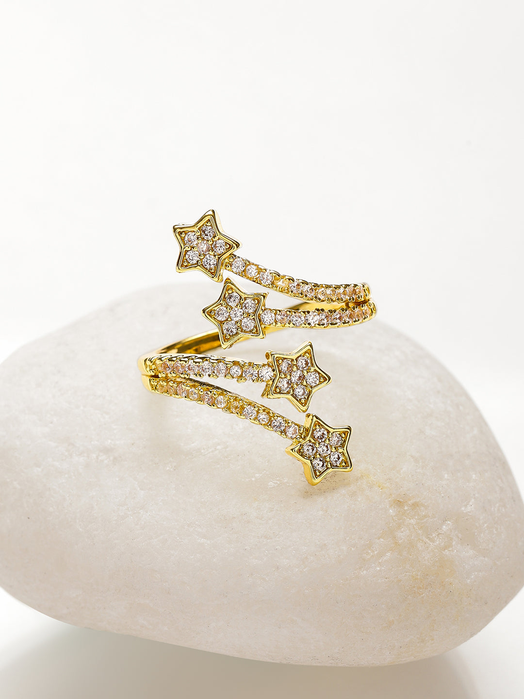Starry Night American Diamond Zirconia Ring