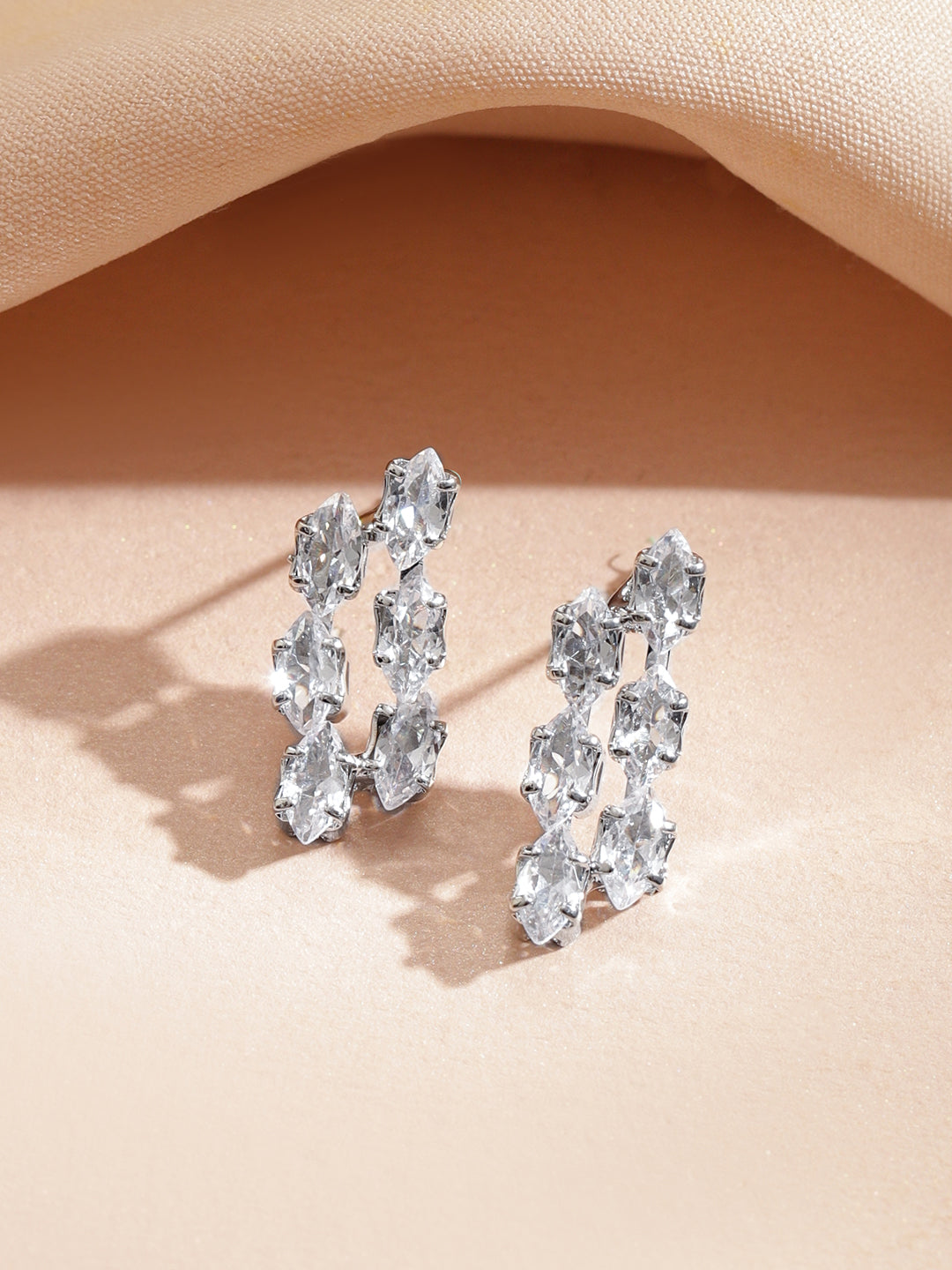 Crystal Multi-Layered Necklace Set