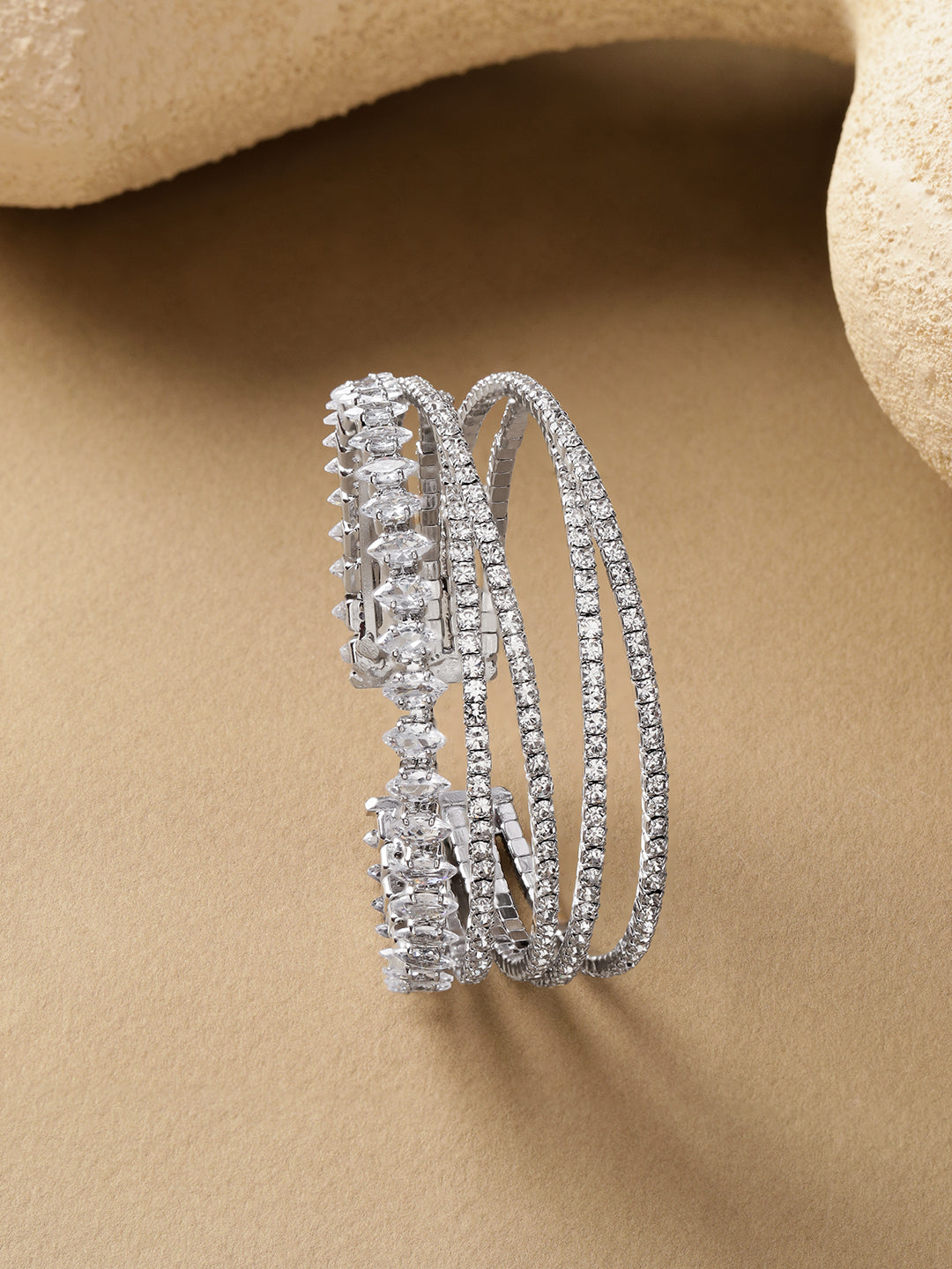Multi Line Studded Bracelet