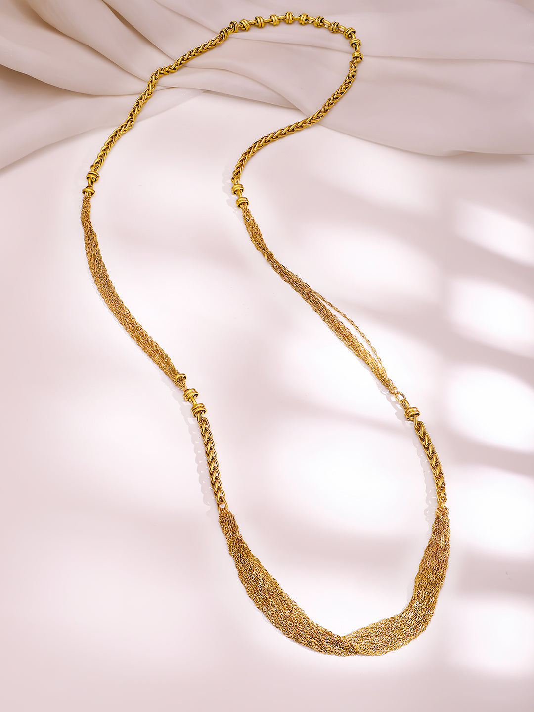 Gold Plated Dual layered Necklace