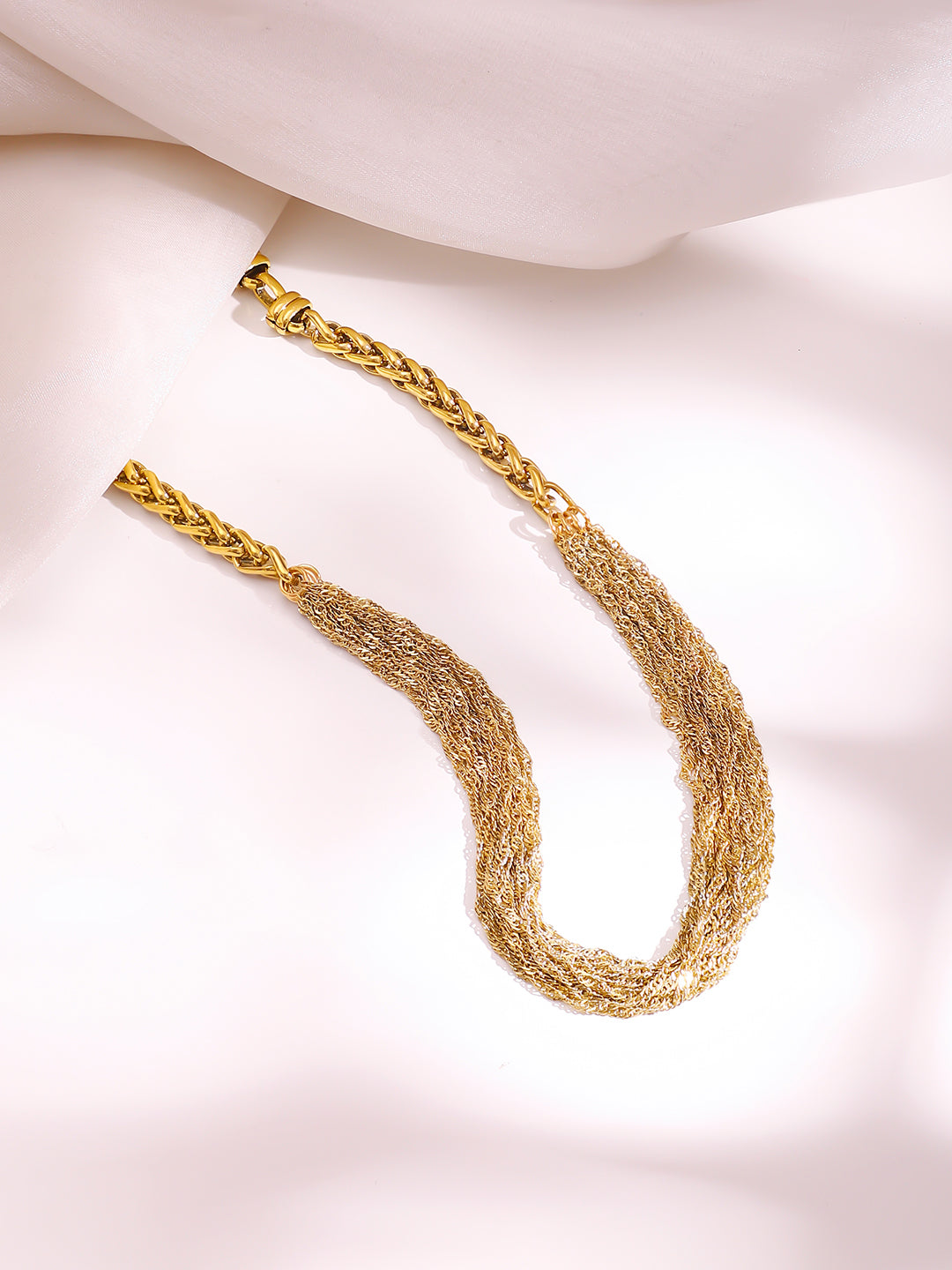 Gold Plated Dual layered Necklace