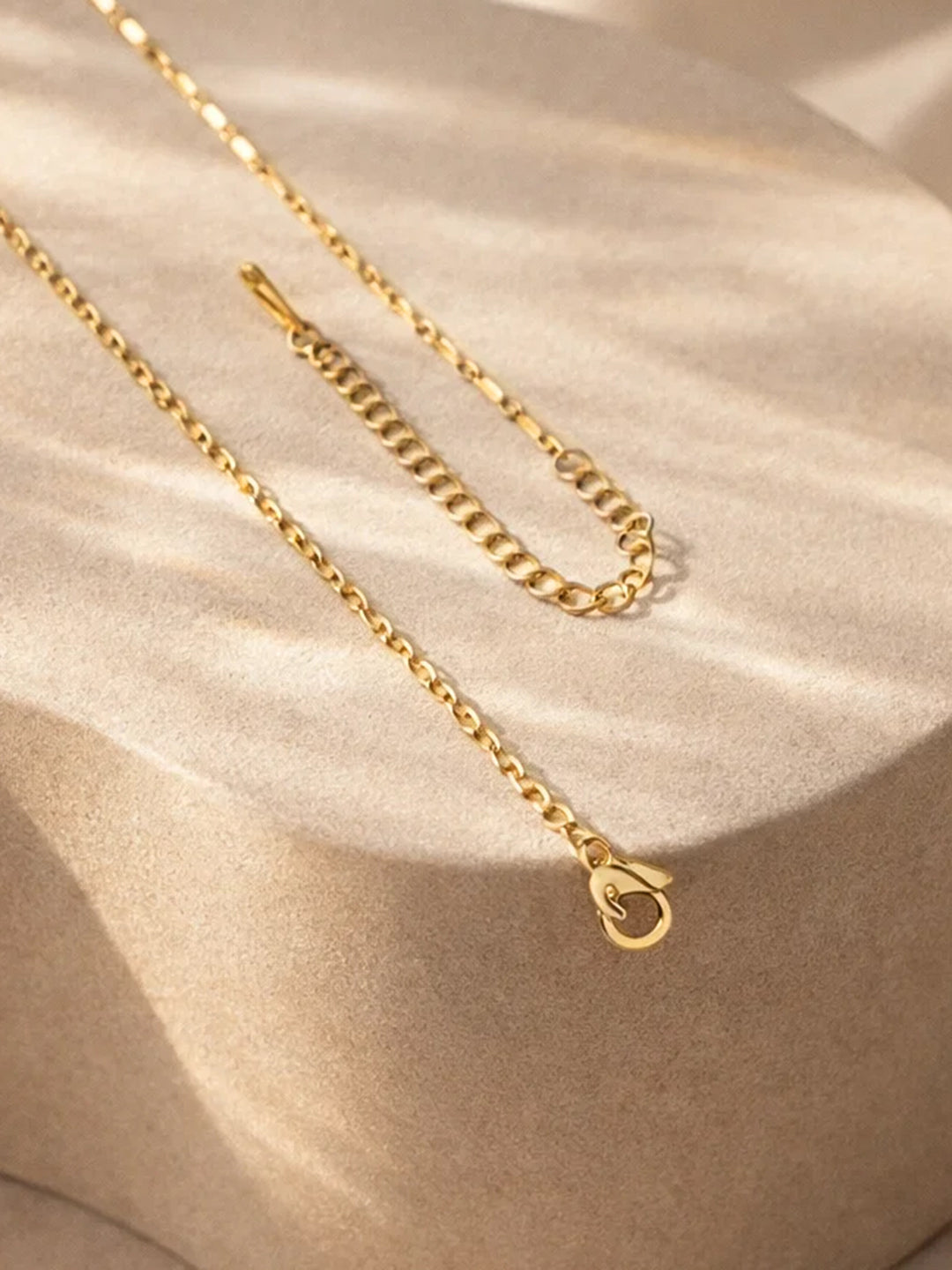 18K Gold Plated Emerald Crystal Pendant Necklace | Anti Tarnish