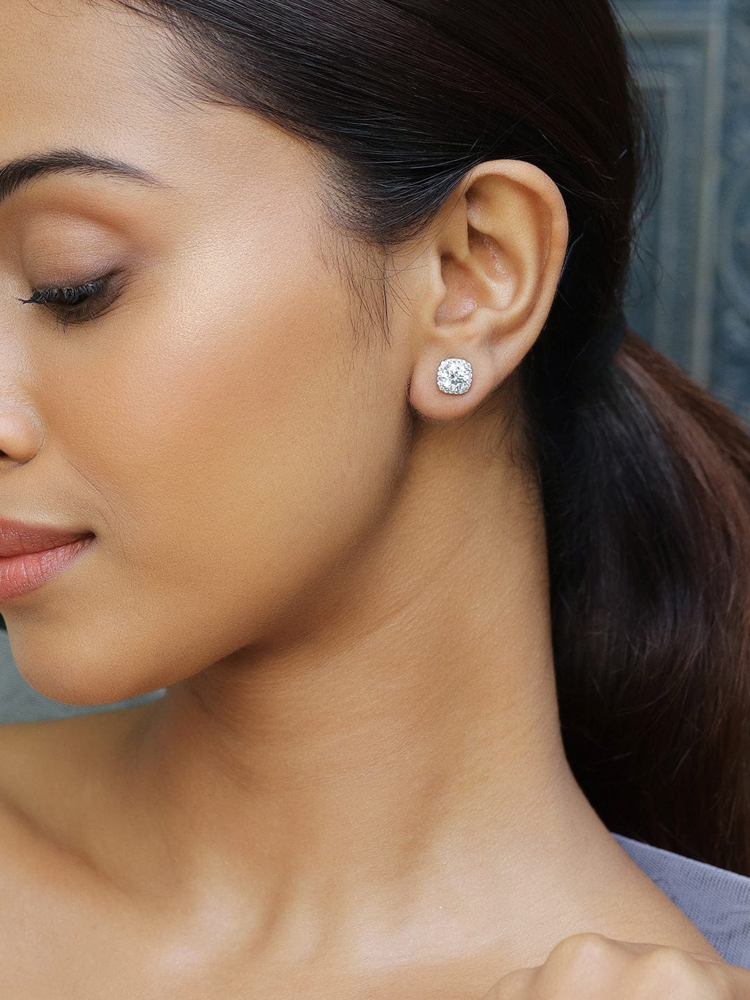 Timeless Sparkle Classic Stud Earrings