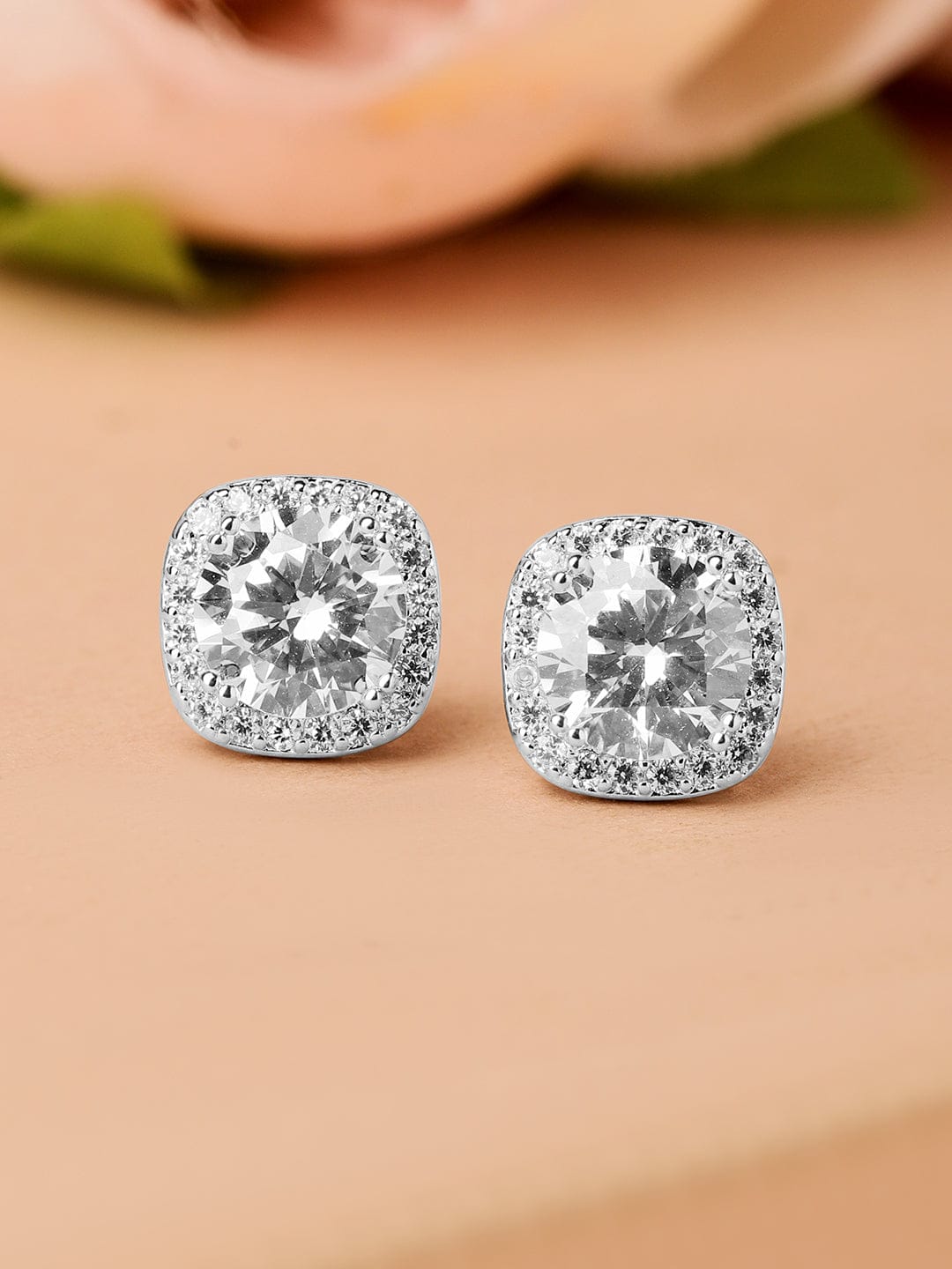 Timeless Sparkle Classic Stud Earrings