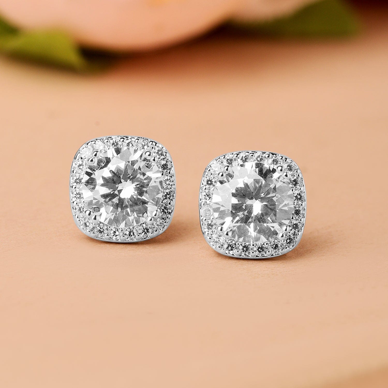 Timeless Sparkle Classic Stud Earrings