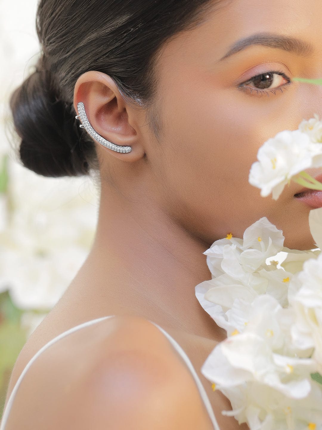 American Diamond Zirconia Earcuffs