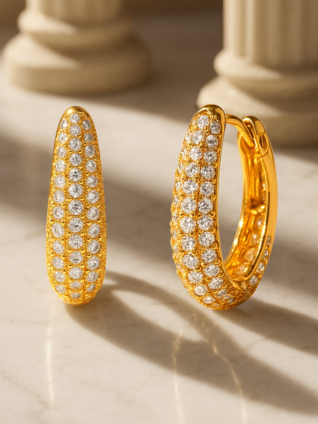 Everyday Spark Hoop Earrings
