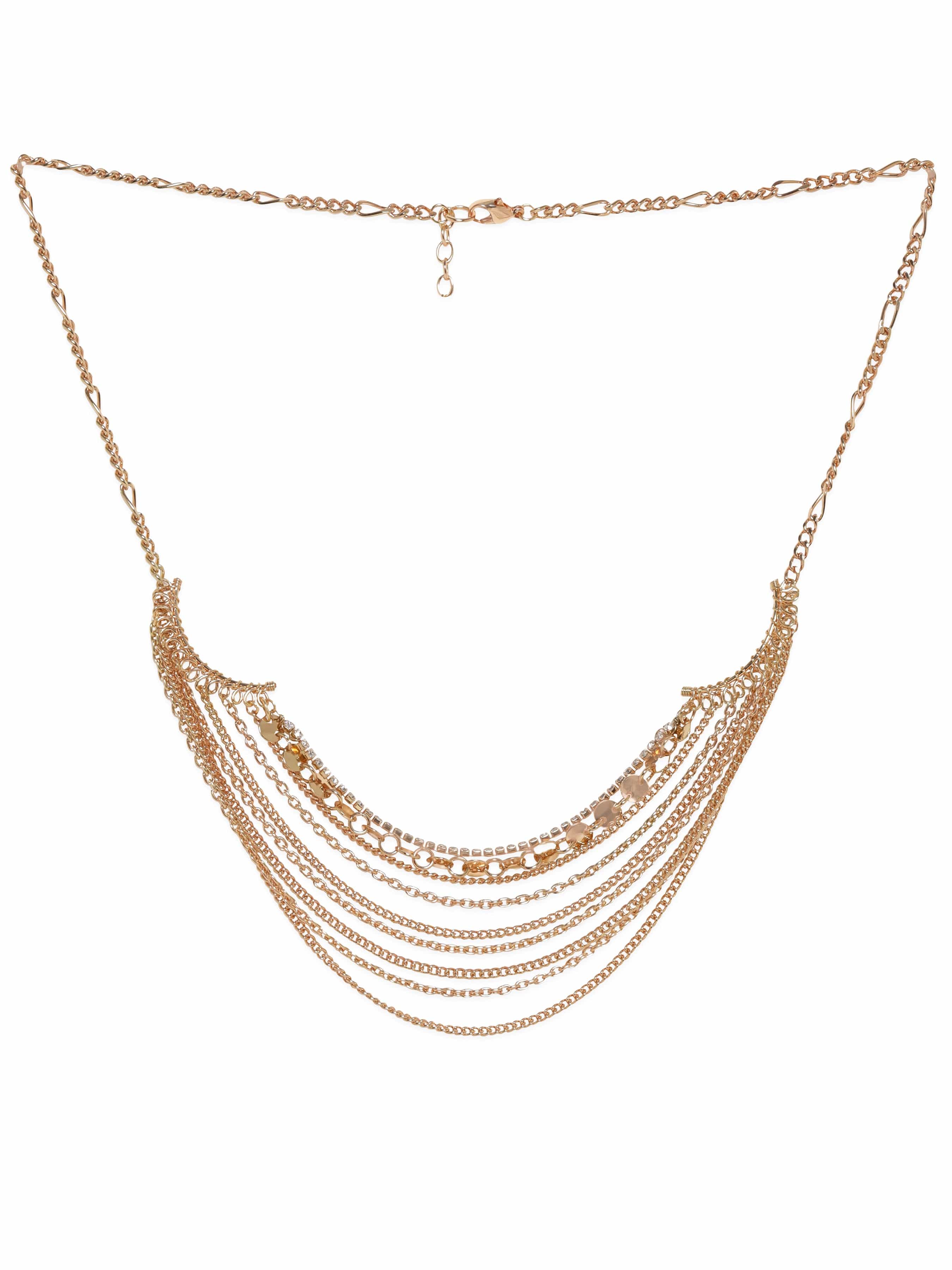 Dynamic Layers Statement Necklace
