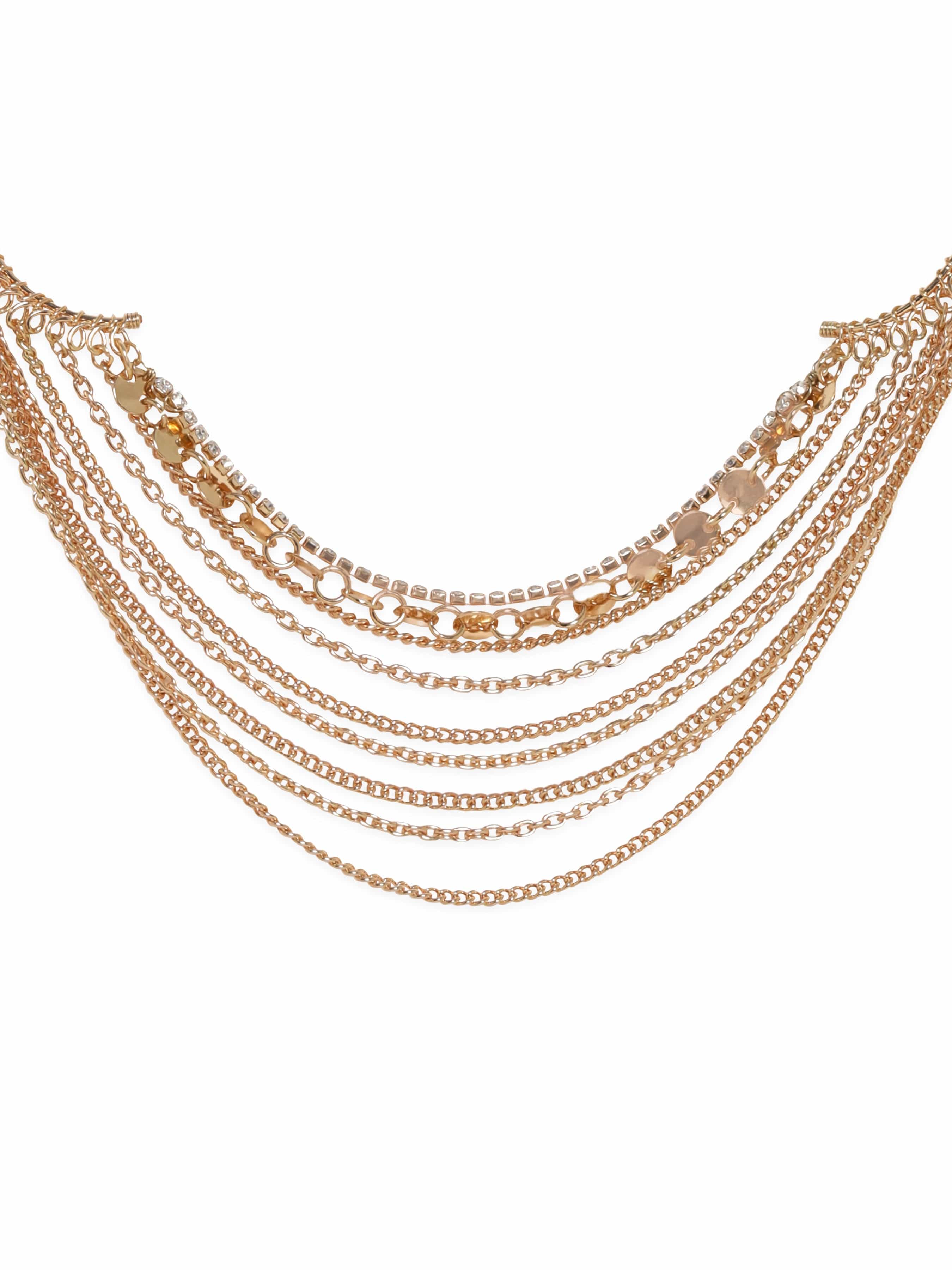 Dynamic Layers Statement Necklace