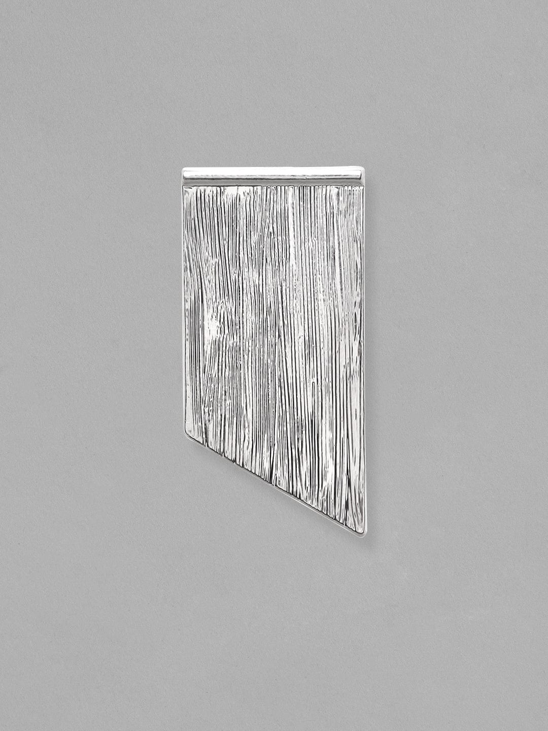 Rubans Voguish Rhodium Plated Tassels Earrings