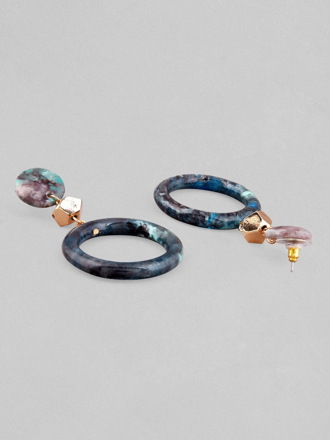 Rubans Voguish Western Drop Earrings With Enamel Beads Design