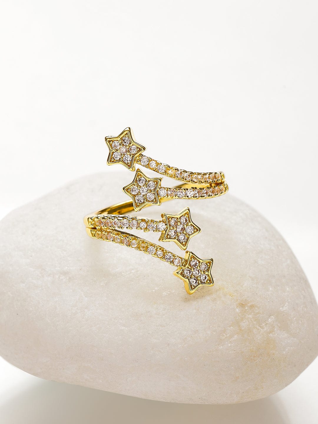 Starry Night American Diamond Zirconia Ring