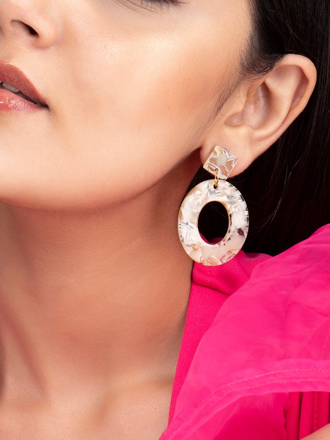 Rubans Multicolour Western Earrings.