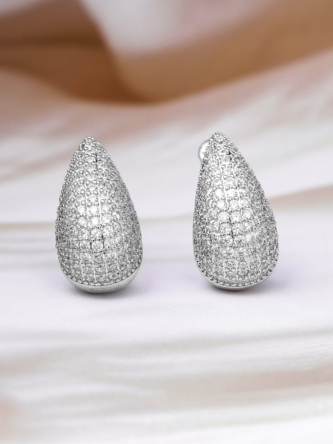 Crystal Dreams Teardrop AD Earrings