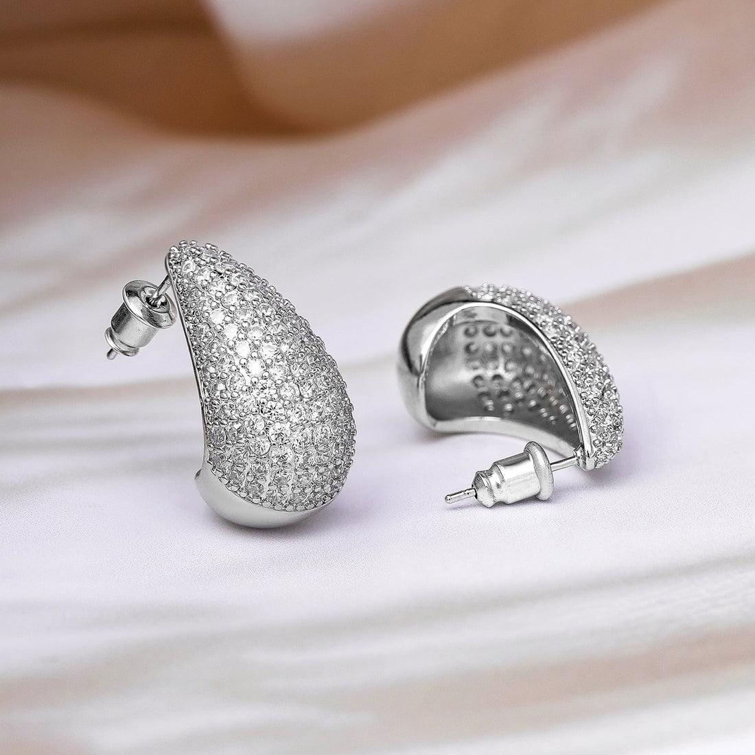 Crystal Dreams Teardrop AD Earrings